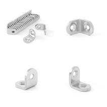 꺾쇠 ㄱ자 브라켓 스텐 가구 연결 철물 20P 20X20MM