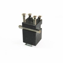 미니선반기계 소형 탁상 목 선반 기계 Z044MTL 금속 2 위치 도구 포스트 L 받침대 브래킷 Zhouyu 첫 번째 미니 액세서리, 1개