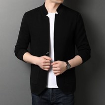 (원뿔행사)남자 니트패션 심플 정장 캐주얼 스웨터 가디건 (2장)