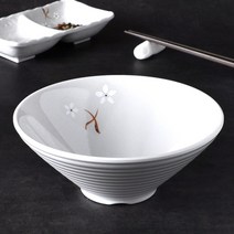 백청아 멜라민 프로 면기 3호 우동 라면 국수 우동기 라면기 짜장면 짬뽕 그릇