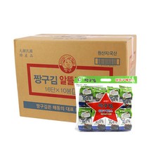 파래 짱구 4g 16개 10입 식탁김 짱구김 해동김 박스