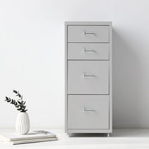 마켓비 OFFICY 서랍장 2.2단, 화이트 0124.8228