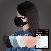 [3매] 브릴리언트 국내산 숨쉬기편한 마스크 빨아쓰는 다회용 저자극 새부리형 연예인 스포츠 마스크, 크리스찬, L (남성용) 3매
