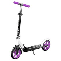 도시 리프트 두발킥보드 성인 킥보드 퀵보드, 06.머드플레이트풋브레이크퍼플