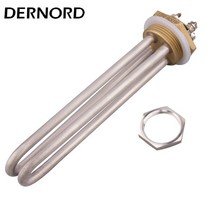 해바라기열풍기히터 산업용 히팅기 등유공업용현장난로 DERNORD 12V 침수 보일러 1 1/4 인치 BSP 플랜지 전기 히터 300W 600W DC 태양 물 난방 요소 U 형 DN, 02 WHITE_02 12V 600W
