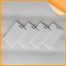 RFID NFC 근접센서 125Khz T5577 재기록 가능 클램 쉘 스마트 액세스 카드 빈 칩 ID 복사 두꺼운