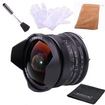 캠코더렌즈 카메라렌즈 RISESPRAY 7.5 미리메터 f2.8 II 어안 렌즈 180 APS-C 수동 고정 캐논 EOS-M 마운트, 02 소니