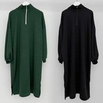 아이우먼 빅사이즈사랑해요 N851L301 벌룬골지업집업원피스 GL