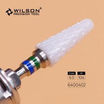 WILSON 정밀 공구 원추형크로스 컷화이트 세라믹 64002026400802 지르코니아 세라믹 버, 6400402