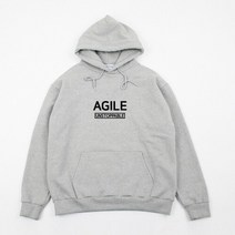 언스탑퍼블 AGILE 어질 후드티.