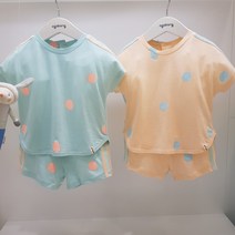 아가방 40% 여름 베이비페어! 매끈찰랑 쿨소재 참 편하다오 반소매 상하세트! 여름 부담없이 정말 편했으면 반팔 상하복! 땀많은 여름 놀이복으로 최고! 간단 외출복
