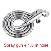 수도배관청소 8 스타일 핸드 헬드 화장실 비데 분무기 샤워 헤드 키트 욕실 자체 청소 가압 수도꼭지 플러싱 노즐 호스 강우량비데, A