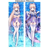 2D Genshin Impact Dakimakura Handsome Tartaglia 베개 커버 허깅 바디 베개 케이스 애니메이션 게임 베개 케이스 Otaku Pilow 1, 베갯잇 25호, 180X60cm 베갯잇, 1개