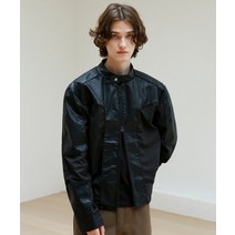 SIGNATURE 9/20 배송 레이싱 레더 자켓[블랙] RC-001