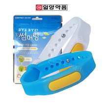 일양약품 썸머링 모기팔찌 버그 손목 밴드 캠핑 야외 모기퇴치 모기기피제, 화이트, 3개
