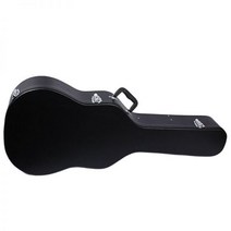 기타케이스 기타하드케이스 기타가방 41 인치 가죽 기타 하드 케이스 우드 박스 블랙 우수한 PVC 소재 벨벳 폼 라이닝 커버