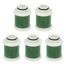 5Pcs 6D8-WS24A-00 4 행정 연료 필터 Yamaha 40-115Hp F40A F50 T50 F60 T60-Gasoline 엔진 해양 선외기, green