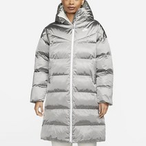 나이키 우먼스 써마핏 시티시리즈 스우시 패딩 롱패딩 다운 점퍼 DQ6879-014