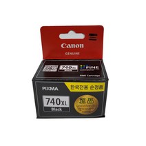 캐논 Pixma MG4270 정품잉크 대용량 검정 14ml (PG-740XL), 1개