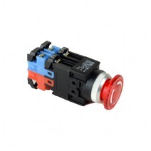 건흥전기 1A1B 조광 푸쉬락 버섯형 방향표시 방우형 LED램프 비상 스위치 220V AC 25mm KBL25WER-L2A11, 블루 [KBL25WER-L2AB11], 블루 [KBL25WER-L2AB11]
