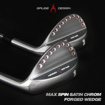 게이지디자인 맥스스핀 사틴크롬 단조 웨지 S200 GC, S200 52도