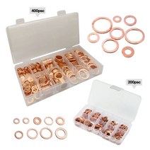 구리와샤 동와샤 동와셔 동가스켓세트 동박킹 동패킹 200PCS 400PCS, 200pcs-(1SET), 400개