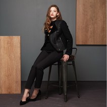 [마르조]슬림웜스트레치팬츠 블랙