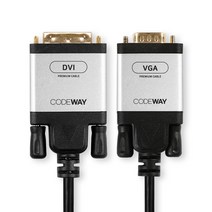 코드웨이 DVI-D to RGB VGA 케이블, DVI to VGA RGB 3M