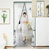 문 모기장 90x200cm 초미세방충망 방충망부속 미닫이방충망 실외기실방충망 이층침대모기장 캠핑모기장 창문모기