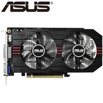 ASUS 비디오 그래픽 카드 오리지널 gtx 750 2gb 128bit gddr5 비디오 카드 nvidia vga 카드 geforce gtx750 hdmi dvi used on s