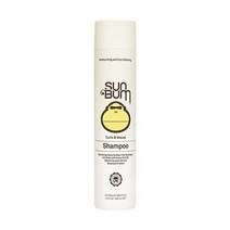 Sun Bum 컬 & 웨이브 샴푸 | 물결 모양 및 곱슬머리용 비건 및 잔인성 프리 모이스처라이징 헤어 워시 | 10온스