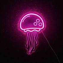 지아이비 LED 네온플렉스 아크릴 무드등 네온사인, 11.해파리