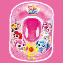 캐치티니핑 베이직 자동차 보행기 튜브 여름 물놀이 여자아이 여아 튜브, 캐치티니핑3 자동차 보행기 튜브