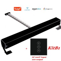 배연창 개폐기 자동 체인식AC 전기 체인 창 오프너 전동 온실 드라이버 지하실 여닫이 모터 DIY 스마트 홈, 01 Kit2