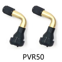 튜브리스 타이어 밸브 세트 스템 45 도 전기 스쿠터 자전거 오토바이 PVR70 60 50 용 액세서리 2 개, 03 PRV60