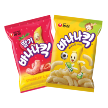 농심 바나나킥 75gx3봉+딸기바나나킥 60gx3봉