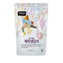 계피생강차 삼각티백 쌍계명차 2.2gx20ea, 단품