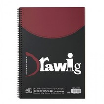 f20 43991 아트앤디자인 드로잉스케치북 8절 D5208 23매 200g 1개입, 상세페이지 참조, 상세페이지 참조
