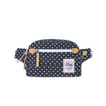 [가방팝] [드라이프]DOT WAIST BAG-NAVY 힙색 웨이스트백