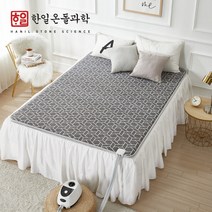 24년형 한일 온돌과학 온수매트 프리미엄 헥사곤 저소음 무동력 싱글 더블 온열매트 온열장판, 한일 프리미엄 온수매트 헥사곤 더블 200X145cm