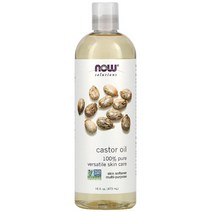 NOW FOODS SOLUTIONS 캐스터오일 473ML(16FL OZ)