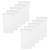 수영장청소기 수영장 청소도구 뜰채 수중청소기 510 팩 풀 스키머 양말 가정용 보호기, 10개