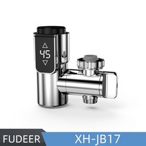 전기온수기 fudeer 인스턴트 물 가열 수도꼭지 conector 220v 전기 2 in 1 탱크리스 온수기 탭 (주방욕실용 어댑터 포함), xh-jb17
