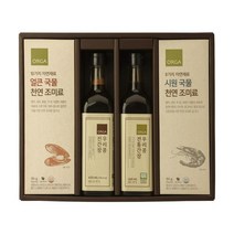 ORGA 천연조미료 혼합세트 3호 1box 시원 얼큰국물 회사 교회 친정 처가 시댁 큰댁 답례 감사 명절 선물세트, 2개