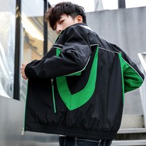 Sevenmoon 데일리 경박스럽다 오버핏 간략하다 도안 재킷 코트 여름남자