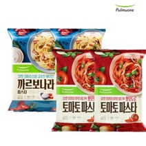 풀무원 파스타 2종 4봉 (까르보나라/토마토파스타)택1, 까르보나라4봉