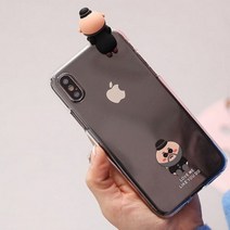 [바보사랑] 코지 미스터앤걸 어부바 투명젤리 다기종, 상세 설명 참조, 기종선택:아이폰7/8 / 색상:걸패턴