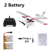 RC 비행기 날개 만들기 구조 헬리콥터 전투기RC 비행기 장난감 Cessna 2.4GHz 2CH EPP 공예 거품 전기 야외, 02 FX801-2B