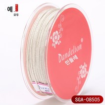 포장용 행사용 금실 민들레 뜨개질실 금은실 72호 옥실 DIY 핸드메이드끈 팔찌끈, 10 굵기0.85밀리미터 은백색SGA08505