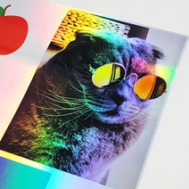 홀로그램용지 홀로그램지 접착 인쇄용지 20매